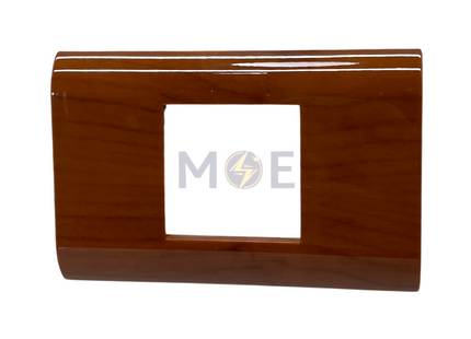 Abbas/ Legrand Sama Cover Plate Cherry Delux Gloss 2module | 3300-07-SMA | بلاك مجوز سما كرزي فاخر لميع