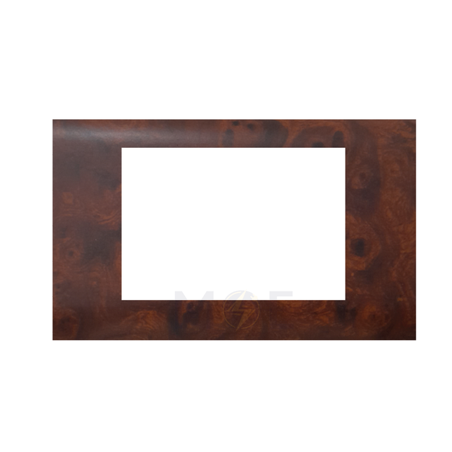 Abbas/ Legrand Sama Cover Plate Light Wooden Matt 2module | 3300-10-SMA | بلاك مجوز سما خشبي فاتح مات