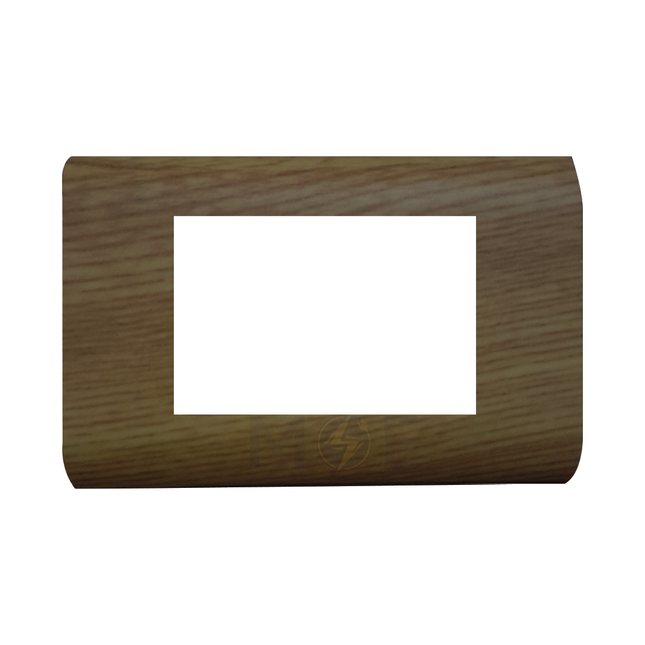 Abbas/ Legrand Sama Cover Plate Moski Delux Matt 3module | 3300-06-SMA | بلاك مثلث سما سندياني موسكي فاخر مات