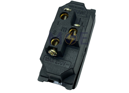 Sanshe 2Way Switch Black 1P 16A | KH8102-BL | مفتاح دركسيون اسود