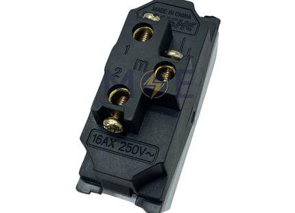 Sanshe 2Way Switch White 16A 1P | KH8102 001299 | مفتاح دركسيون ابيض