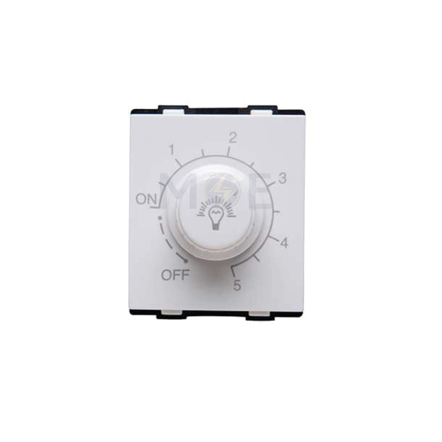 Sanshe Dimmer white 2module 1000W | KH1222- 001315 | ديمر ضو ابيض دايلايت