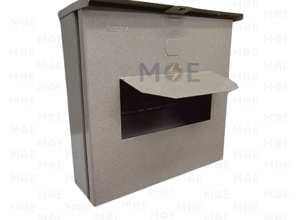 Electra Panel Board SM Heinemann Rail 200x200x65mm 1Rx10module 10mod. | تابلو حديد اشتراك سكة هنمن