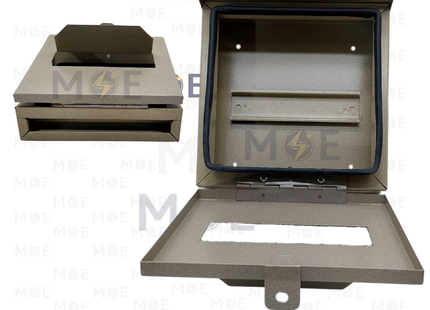 Electra Panel Board SM Siemens/Omega Rail 200x200x65mm 1Rx8module 8mod. | تابلو حديد اشتراك سكة اوميغا