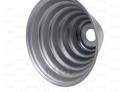 Electra Aluminum Light Shade / Reflector (Hole 28mm, D:18.5cmxH11.9cm) 5Ring | ACRC185 | طاسة/اباجور المنيوم