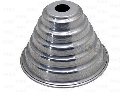 Electra Aluminum Light Shade / Reflector (Hole 28mm, D:18.5cmxH11.9cm) 5Ring | ACRC185 | طاسة/اباجور المنيوم