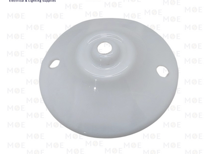 Equiplast Conical Plastic Ceiling Light Cap Cover Big White | 000066 | روزاز بلاستيك ابيض كبير