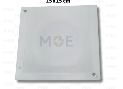Square Cover / Lid for FLUSH Mounting Box 15x15mm | B-15x15mm-000072 | غطاء علبة مخفية