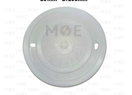 Top Plast Round Cover / Lid for FLUSH Mounting Box 8 | B-8-000065 | غطاء علبة مخفية متمنة
