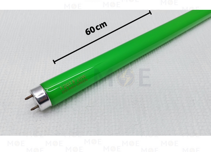Fluorescent Tube Lamp Green T8 60cm 20W | لمبة فلورسنت تيوب اخضر مطلي