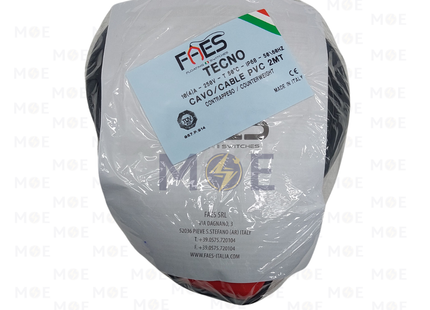 FAES Tecno Float Switch Sensor Water Level RED-BLACK IP68 2mt | FS-5000 | فواشة طابة اوتوماتيك