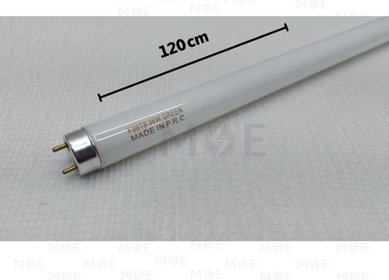 Fluorescent Tube Lamp Green T8 120cm 36W | F36T8 | لمبة فلورسنت تيوب اخضر