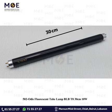 Odis Fluorescent Tube Lamp BLB T8 30cm 10W