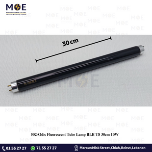 Odis Fluorescent Tube Lamp BLB T8 30cm 10W | لمبة فلورسنت تيوب للعملة