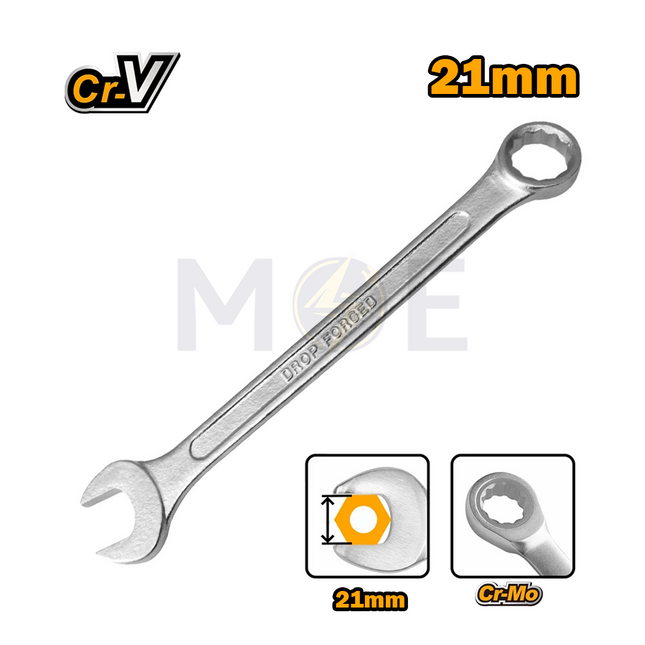 Industrial Drop Forged Combination Spanner Industrial 21mm