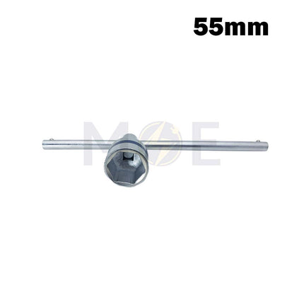 Hexagonal Socket 55mm With Square Drive 3/4"