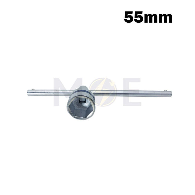 Hexagonal Socket 55mm With Square Drive 3/4"
