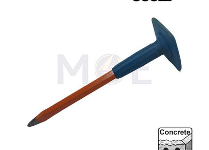Muller Concrete Point Chisel With Grip 300m
