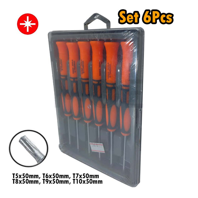 Robin Tools Torx Screwdriver Set 6Pcs T05-T10