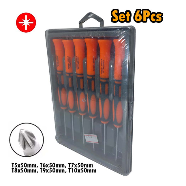 Robin Tools Torx Screwdriver Set 6Pcs T05-T10