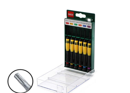 Rubicon Torx Screwdriver Set 6Pcs T05-T10 | RES-103