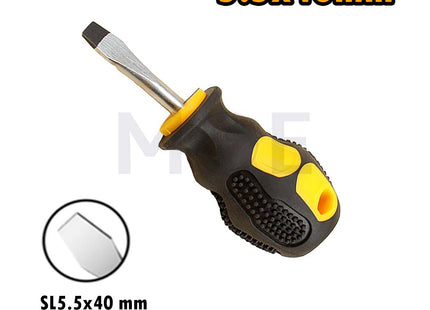 Ruima Slotted Screwdriver With Rubber Handle 5.5X40mm | 3562