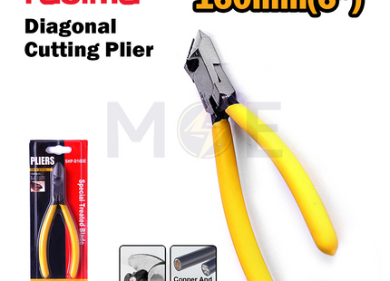 Tajima Pointed Diagonal Cutting Pliers 6inch 160mm | SHP-D160E