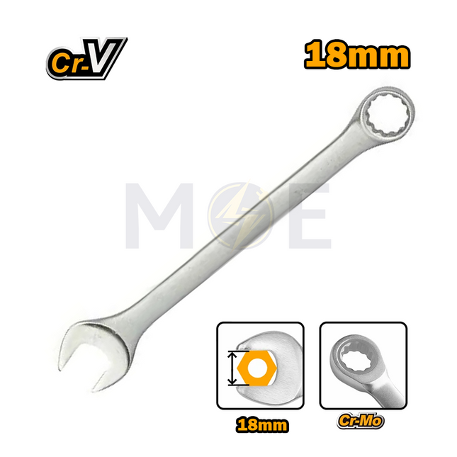 Tera Industrial Combination Spanner 18mm