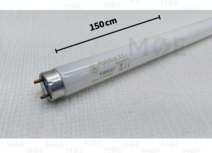 General Electric Polyluxl Fluorescent Tube Lamp Extra WarmWhite T8 150cm 58W / 827 | 93330 | لمبة فلورسنت تيوب ورم وايت