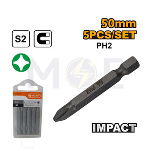 Tactix Impact Screwdriver Bit PH2 Aa 50mm | 450323