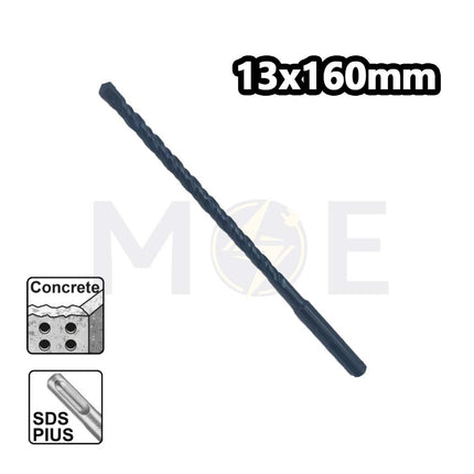Jesan SDS Plus Concrete Drill Bit 13mm (TL:160mm , WL:100mm)