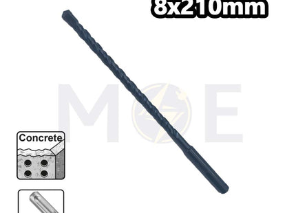 Jorro SDS Plus Concrete Drill Bit 8mm (TL210mm , WL150mm)