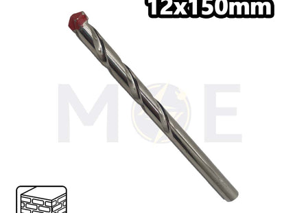 Masonry Drill Bit 12mm (TL:150mm , WL:90mm)