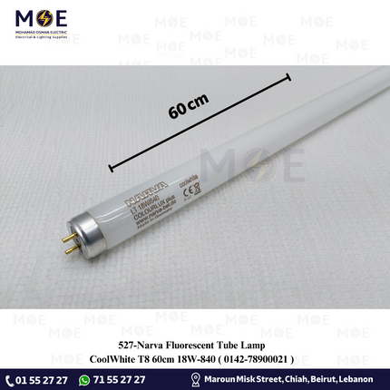 Narva Fluorescent Tube Lamp CoolWhite T8 60cm 18W / 840 | 0142-78900021