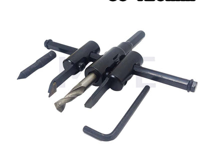 Twin Star Adjustable Circle Cutter (Hole Saw) 30-120mm