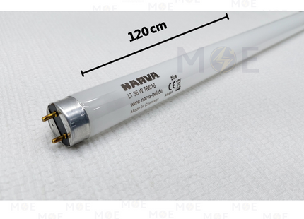 Narva Fluorescent Tube Lamp Blue T8 120cm 36W | 11036 0125 | لمبة فلورسنت تيوب ازرق