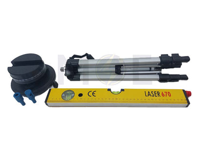Self-Leveling Line Laser 670 30mt With Tripod| 670