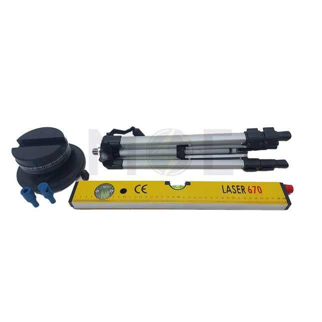 Self-Leveling Line Laser 670 30mt With Tripod| 670