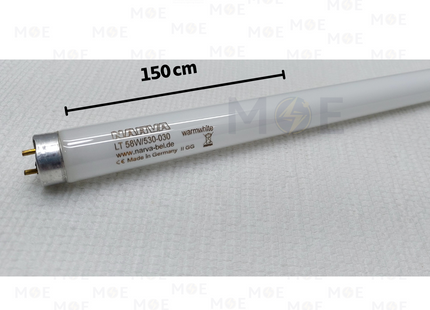 Narva Fluorescent Tube Lamp WarmWhite T8 150cm 58W / 530-030 | 11058 0012 | لمبة فلورسنت تيوب ورم وايت