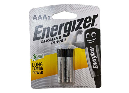 Energizer Battery Alkaline Thin AAA 1.5V | AAA2-LR03