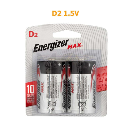 Energizer Battery Alkaline Big Size D2 1.5V  D2-LR20