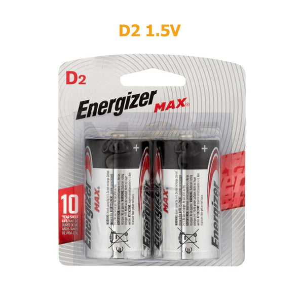 Energizer Battery Alkaline Big Size D2 1.5V  D2-LR20