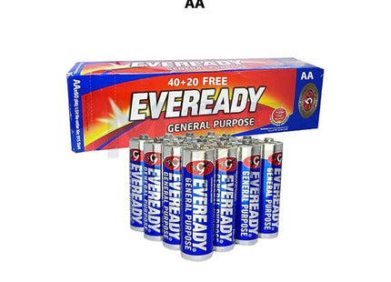 Eveready Battery Carbon Zinc Standard AA 1.5V | AA-915 SW4 R6S