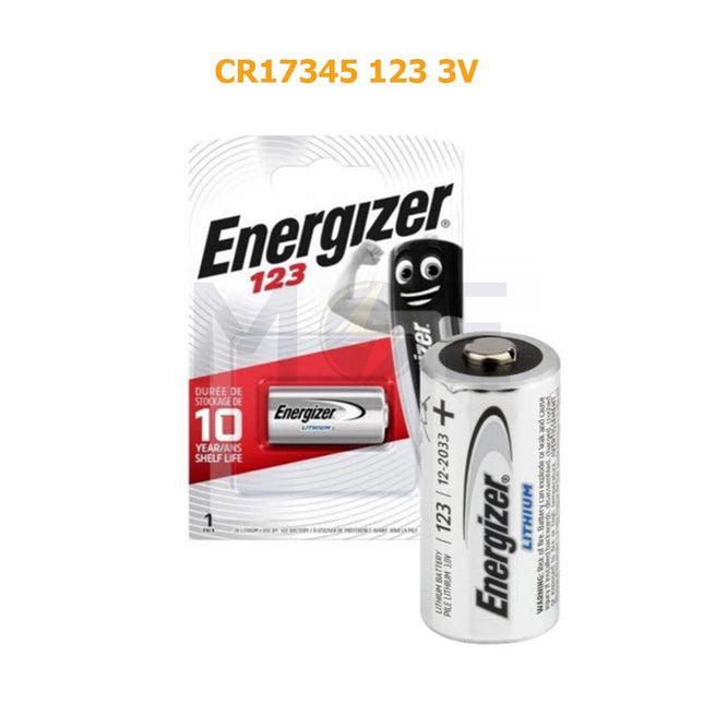 Energizer Battery Lithium 123 3V | CR17345
