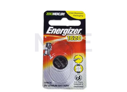 Energizer Battery Button/Coin Cell Lithium CR1620 3V