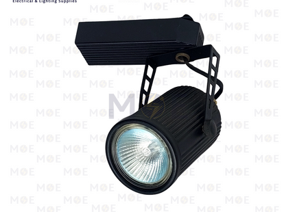 Orient Track Light Head Spot Black MR16 9.5x5cm | H615 | سبوت على سكة فارغ اسود