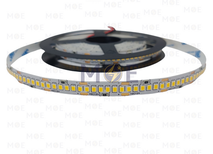 Greenlite IP20 LED Strip Light Single WarmWhite 22W/mt 10mm 12V 2835 240Led R5mt | بكرة ستريب ليد ورم وايت
