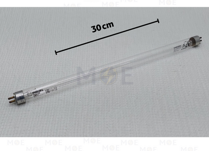 Philips Fluorescent Tube Disinfection lamp TUV UV-C G8 T5 30cm 8W | 928001104013 | لمبة فلورسنت تيوب تعقيم