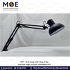 Desk Lamp with Clamp Swing Arm Desk Light & Power Switch Black E27