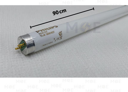Philips Fluorescent Tube Lamp WarmWhite 827 T8 90cm 30W | C400-057 | لمبة فلورسنت تيوب ورم وايت
